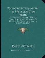 Congregationalism In Western New York