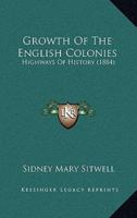 Growth Of The English Colonies