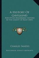 A History Of Gavelkind