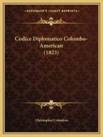 Codice Diplomatico Colombo-American (1823)