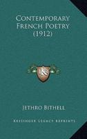 Contemporary French Poetry (1912)