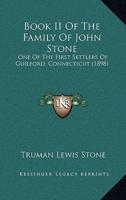 Book II Of The Family Of John Stone