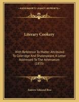 Literary Cookery