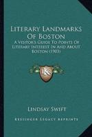 Literary Landmarks Of Boston