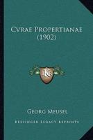 Cvrae Propertianae (1902)