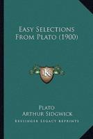 Easy Selections From Plato (1900)