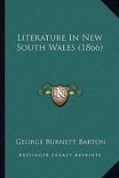 Literature In New South Wales (1866)