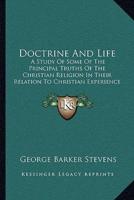 Doctrine And Life