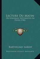 Lecture Du Matin