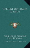 Corinne Ou L'Italie V3 (1817)