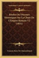 Etudes Ou Discours Historiques Sur La Chute De L'Empire Romain V2 (1831)