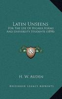 Latin Unseens