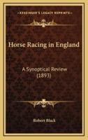 Horse Racing in England