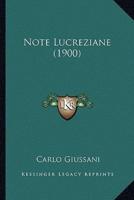 Note Lucreziane (1900)