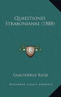 Quaestiones Strabonianae (1888)