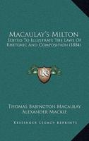 Macaulay's Milton