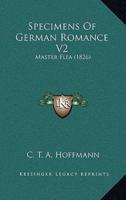 Specimens Of German Romance V2