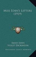 Miss Eden's Letters (1919)