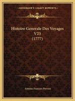 Histoire Generale Des Voyages V23 (1777)