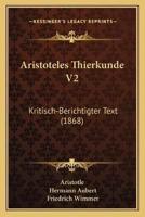 Aristoteles Thierkunde V2