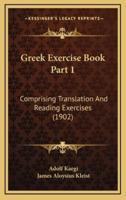 Greek Exercise Book Part 1