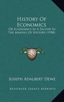 History Of Economics