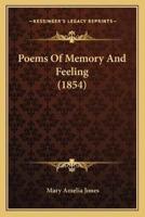 Poems Of Memory And Feeling (1854)
