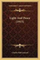 Light And Peace (1915)