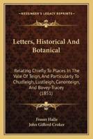 Letters, Historical And Botanical