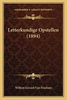 Letterkundige Opstellen (1894)