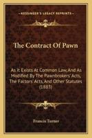 The Contract Of Pawn