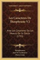 Les Caracteres De Theophraste V2