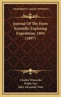 Journal Of The Horn Scientific Exploring Expedition, 1894 (1897)