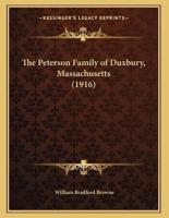 The Peterson Family of Duxbury, Massachusetts (1916)
