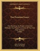 Two Premium Essays