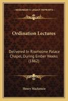 Ordination Lectures