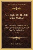 New Light On The Old Italian Method
