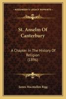 St. Anselm Of Canterbury