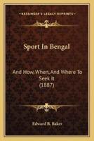 Sport In Bengal