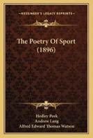 The Poetry Of Sport (1896)