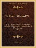 The History Of Cornwall V1-3