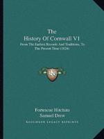 The History Of Cornwall V1