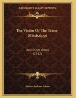 The Vision Of The Trans-Mississippi