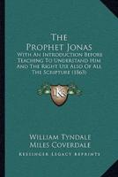 The Prophet Jonas