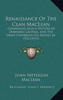 Renaissance Of The Clan MacLean