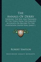 The Annals Of Derry