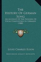 The History Of German Song
