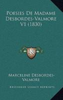 Poesies De Madame Desbordes-Valmore V1 (1830)