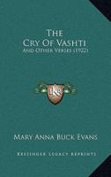 The Cry Of Vashti
