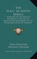 The H.A.C. In South Africa